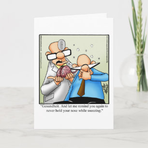 Funny Get Well Spaß Card Karte
