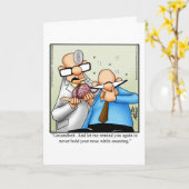 Funny Get Well Spaß Card Karte (Gelbe Blume)