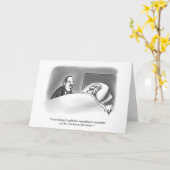 Funny Get Well Spaß Grußkarte Karte (Gelbe Blume)