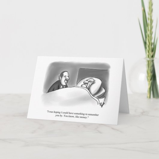 Funny Get Well Spaß Grußkarte Karte (Vorderseite)