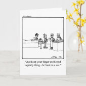 Funny Get Well Spaß Grußkarte Karte (Gelbe Blume)