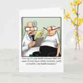 Funny Get Well Spaß Grußkarte Karte (Gelbe Blume)