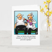 Funny Get Well Spaß Grußkarte Karte (Gelbe Blume)