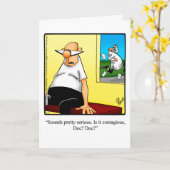 Funny Get Well Spaß Grußkarte Karte (Gelbe Blume)