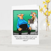 Funny Get Well Spaß Grußkarte Karte (Gelbe Blume)