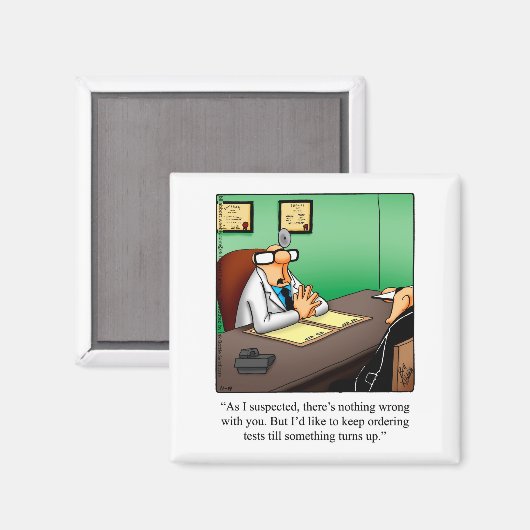 Funny Get Well Spaß Magnet (Vorderseite/Rückseite)