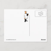 Funny Get Well Spaß Postcard Postkarte (Rückseite)