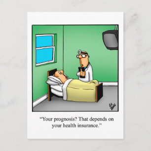 Funny Get Well Spaß Postcard Postkarte