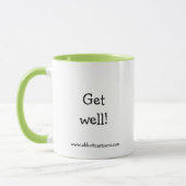 Funny Get Well Spaß Tasse Geschenk (Links)