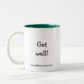 Funny Get Well Spaß Tasse Geschenk (Links)