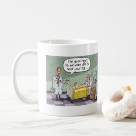 Funny Get Well Tasse. Kaffeetasse