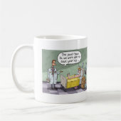 Funny Get Well Tasse. Kaffeetasse (Links)