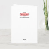 Funny get well wish beer drinker karte (Rückseite)