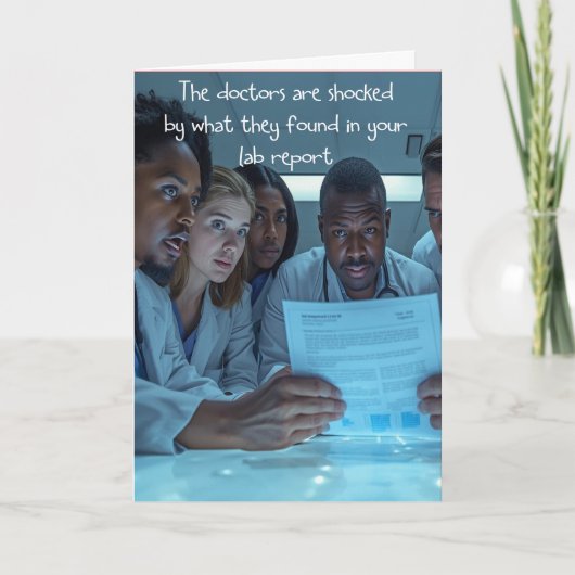 Funny get well wish for beer lover karte (Vorderseite)