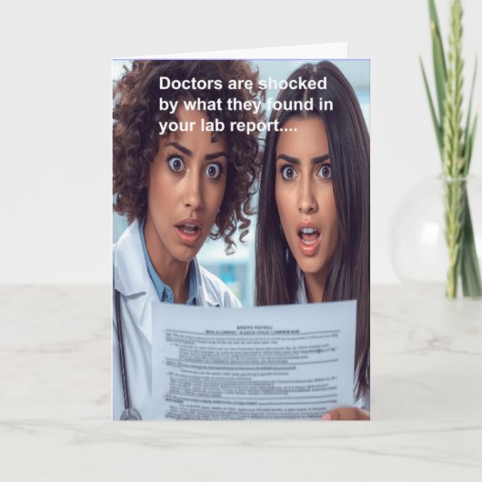 funny get well wish  karte (Vorderseite)