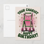 Funny GetOlder Geburtstag Walker Geburtstag alt Postkarte (Vorne/Hinten)