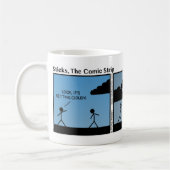 Funny Getting Cloudy Stickman Tasse - 091 (Links)