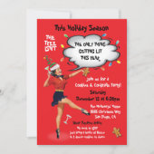 Funny Getting Liet Cookies and Cocktails Party Einladung (Vorderseite)