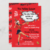 Funny Getting Liet Cookies and Cocktails Party Einladung (Vorne/Hinten)