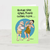 Funny Getting Older Geburtstag Karte (Vorderseite)