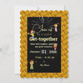 Funny Gettogether Einladung (Vorderseite)