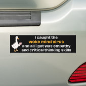 Funny Geweckt Mini Virus - Retro Empathy Niedlich Autoaufkleber (Auf Auto)