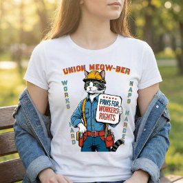 Funny Gewerkschaft Fellow Mitglied Arbeitstag T-Shirt