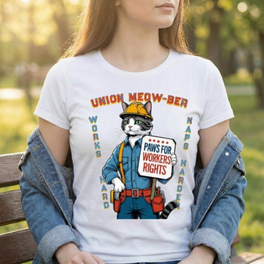 Funny Gewerkschaft Fellow Mitglied Arbeitstag T-Shirt