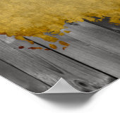 Funny Gewollt Dead or Alive Poster (Ecke)