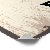 Funny Gewollt Poster (Ecke)