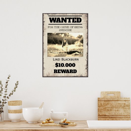 Funny Gewollt Poster (Küche)