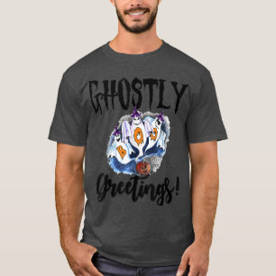 Funny Ghosive Grüße Boo Spooky Halloween Nacht T-Shirt