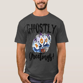 Funny Ghosive Grüße Boo Spooky Halloween Nacht T-Shirt