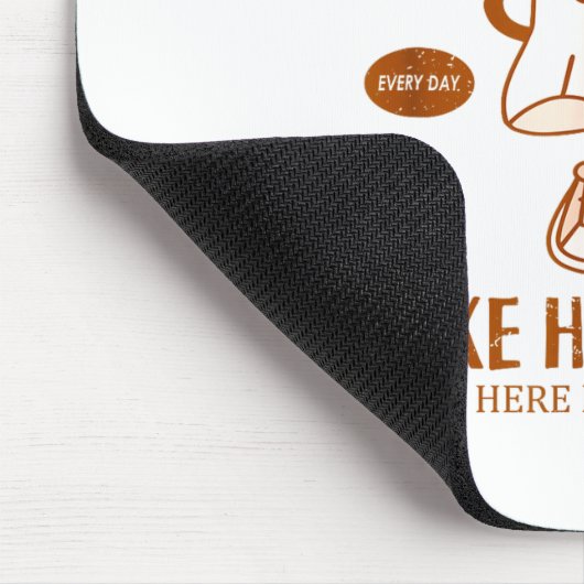 Funny Ghost Apparently, I Like Halloween  Mousepad (Ecke)