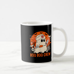 Funny Ghost Boo Crew Halloween Nursing G Kaffeetasse