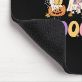 Funny Ghost Book Reading Halloween Booooks Lover T Mousepad (Ecke)