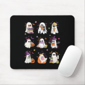 Funny Ghost Book Reading Halloween Bücher Lover Te Mousepad (Mit Mouse)