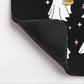 Funny Ghost Book Reading Halloween Bücher Lover Te Mousepad (Ecke)