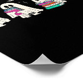 Funny Ghost Book Reading Halloween Bücher Lover Te Poster (Ecke)