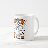 Funny Ghost "Boosch Halloween Design Kaffeetasse (VorderseiteRechts)