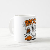 Funny Ghost "Boosch Halloween Design Kaffeetasse (Vorderseite Links)