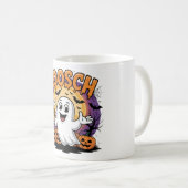 Funny Ghost "Boosch Halloween Design Kaffeetasse (VorderseiteRechts)