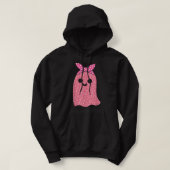 Funny Ghost Breast Cancer is boo Sheet Halloween P Hoodie (Design vorne)