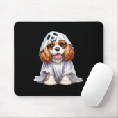 Funny Ghost Cavalier King Charles Spaniel Dog Lieb Mousepad (Mit Mouse)