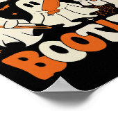 Funny Ghost Dentist Halloween Making Lächeln Booti Poster (Ecke)