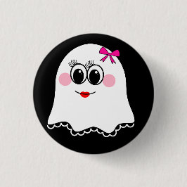Funny Ghost emoji! Button
