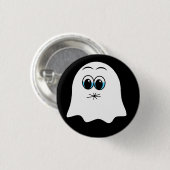 Funny Ghost emoji! Button (Vorne & Hinten)