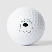 Funny Ghost emoji! Golfball (Vorderseite)