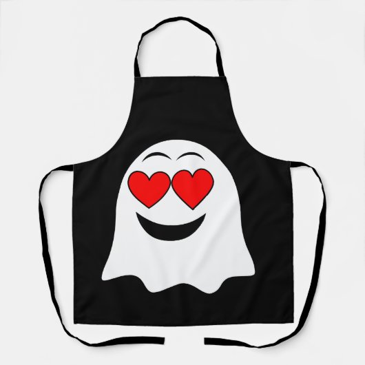 Funny Ghost emoji! Schürze (Vorderseite)
