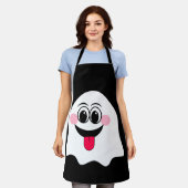 Funny Ghost emoji! Schürze (Getragen)